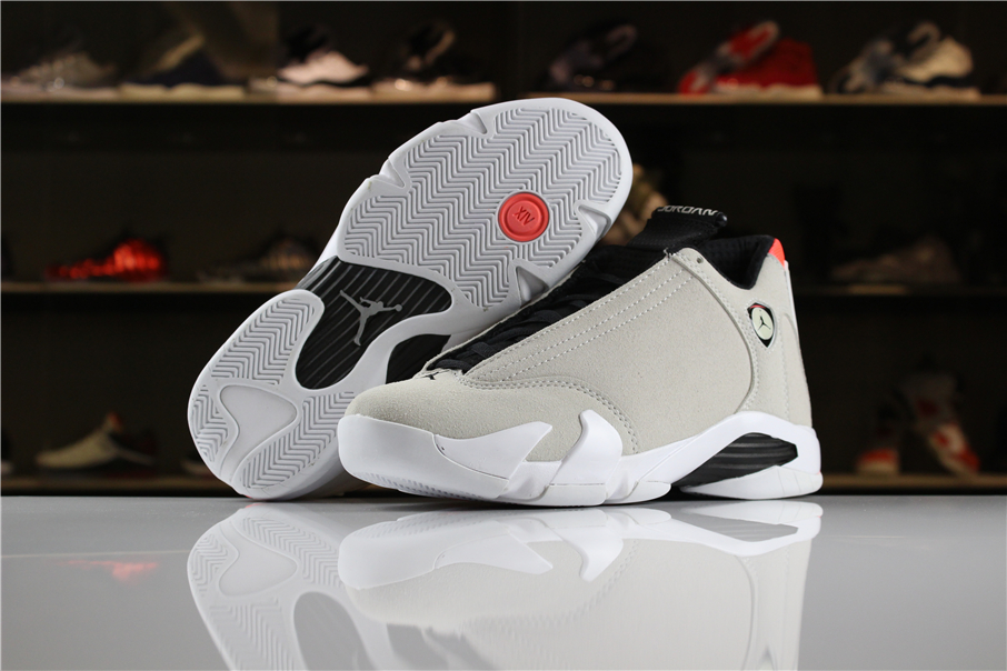 Air Jordan 14 Retro Desert Sand Black-White-Infrared 23 Shoes
